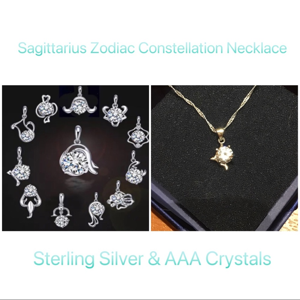 ♐️Sagittarius Zodiac Constellation Necklace NEW♐️